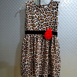 EUC KATE SPADE leopard print girls dress (14)